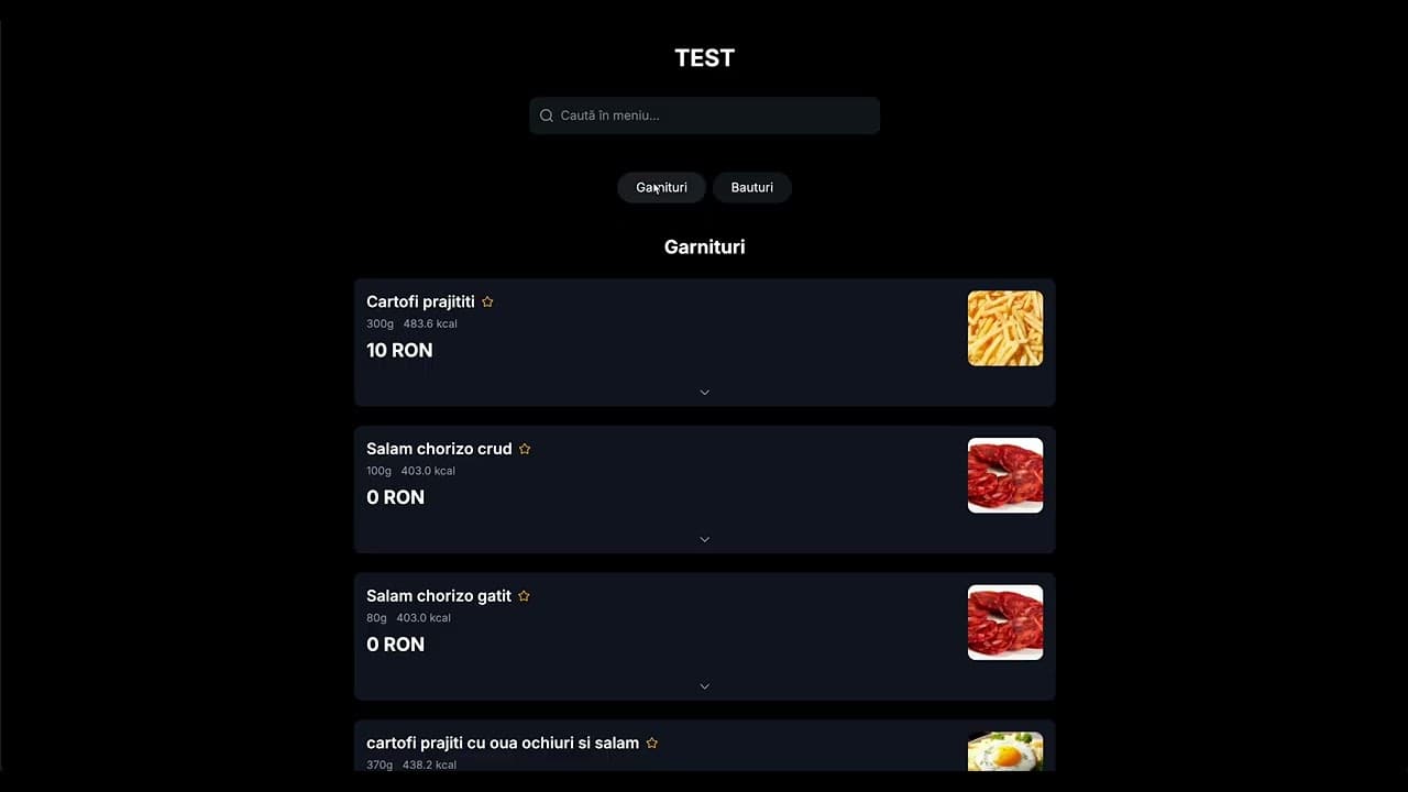Gestionează rețeta – adaugă ingrediente manual